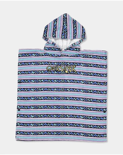 Quiksilver - Boys 2 to 7 Pitted Hooded Towel