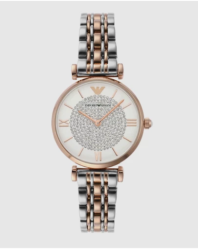 Emporio Armani - Two Tone Analogue Watch