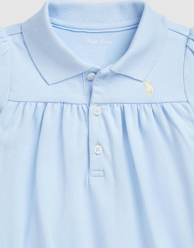 Polo Ralph Lauren - Cotton Interlock Polo Bubble Shortalls - Babies