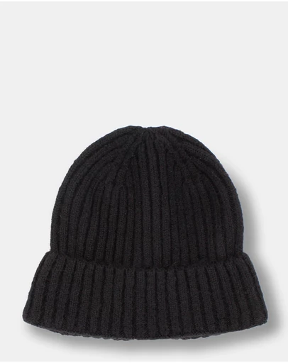 Morgan & Taylor - Caleb Ribbed Wool-Blend Beanie