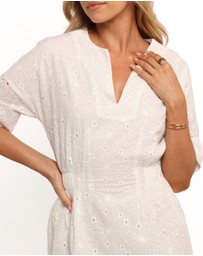 Petal & Pup - Theresa Mini Dress - White