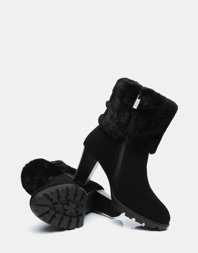 EVERAU - Australian Shepherd Ugg Candice Cow Suede Upper Boots
