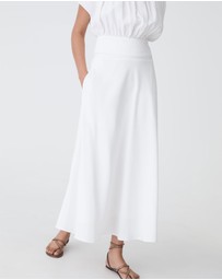 Forcast - Goulbury A-Line Midi Skirt