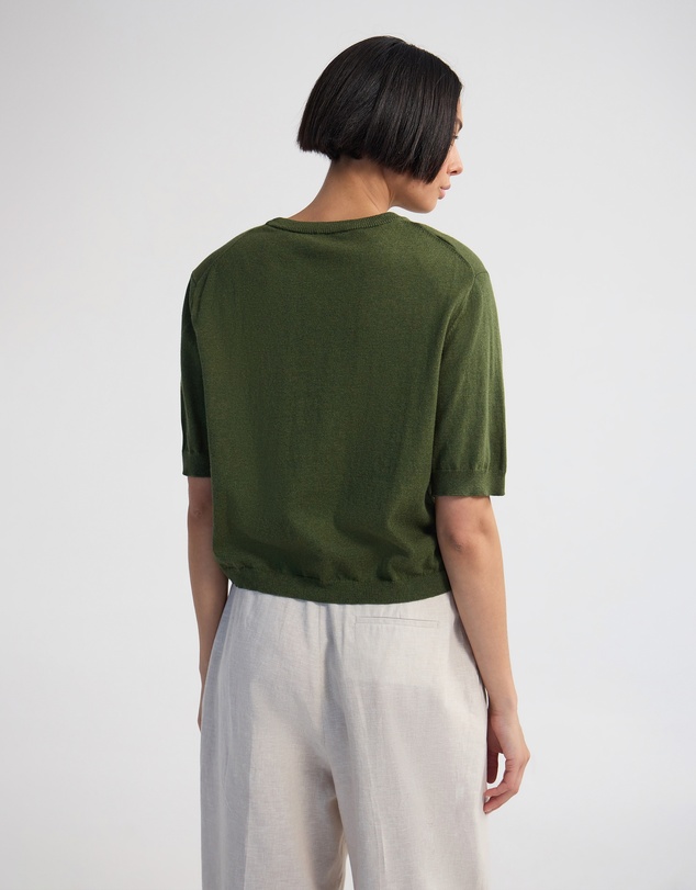 Oxford - Leeta Cashmere Blend Shldr Pad Knit