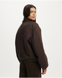 Cotton On Body Active - Ultra Light Padded Bomber Jacket
