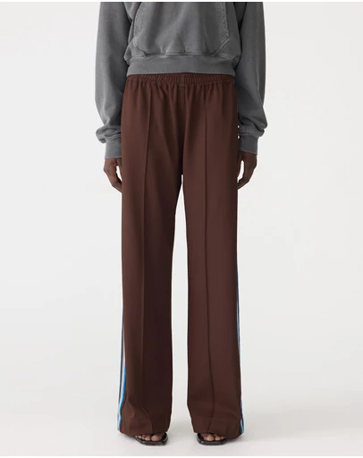 Bassike - Double Stripe Wide Leg Pants