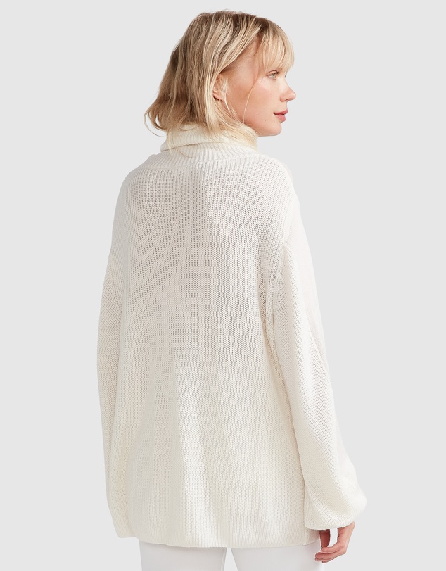 Belle & Bloom - Nevermind Sheer Panelled Knit