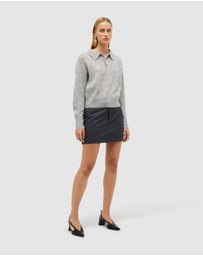 Neuw - Daria Skirt Pinstripe