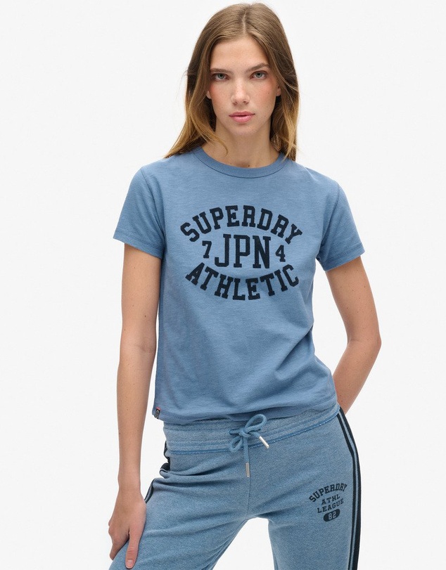 Superdry - Athletic Graphic Fitted Slim Fit Tee