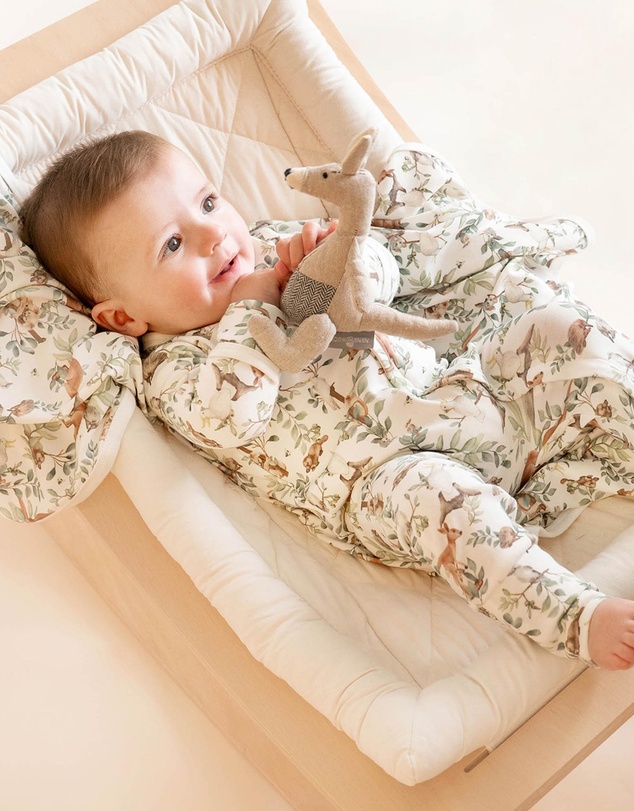 Bebe by Minihaha - Charlie Organic LS Zipsuit - Babies