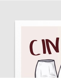 Olive et Oriel - Cin Cin by Andreas Magnusson Art Print