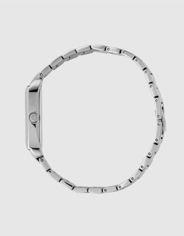 Maxum - Fanta Re-Issue - Silver Tone Case, White Dial & Duo Tone Bracelet