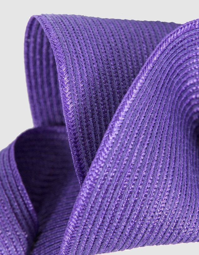 Max Alexander - Large Wavy Purple Racing Fascinator