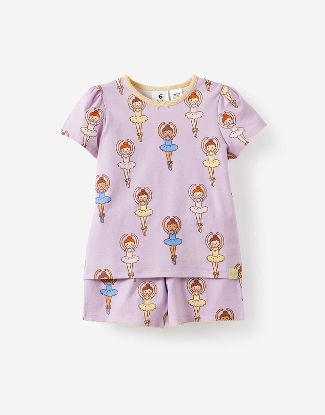 Cotton On Kids - Dreamdrift Puff Short Slv Pj Set
