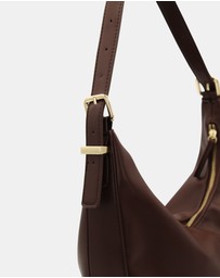 Morgan & Taylor - Sawyer Shoulder Handbag in Chocolate Brown