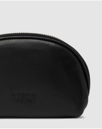 Republic of Florence - Duo Black Leather Pouch Set