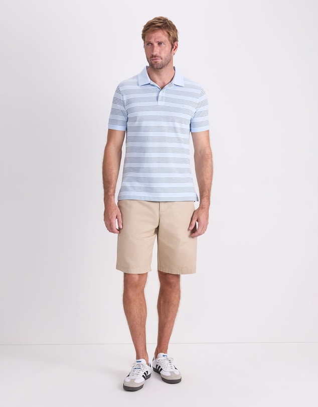 Sportscraft - Sc Stripe Pique Polo