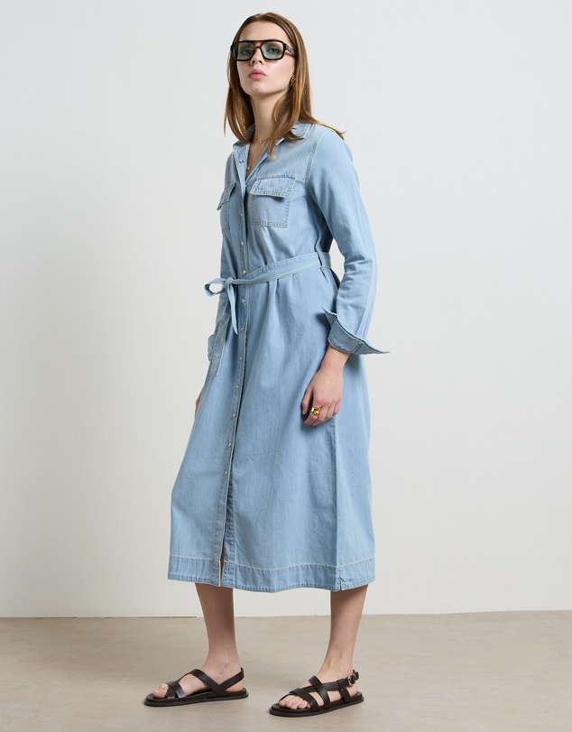 DRICOPER DENIM - Naia Sunbleach Dress