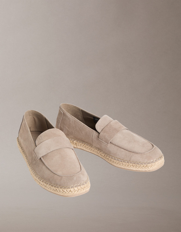 Calvin Klein - Carlos Suede Espadrille Loafers