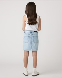 Decjuba Kids - Embellished Denim Skirt - Kids