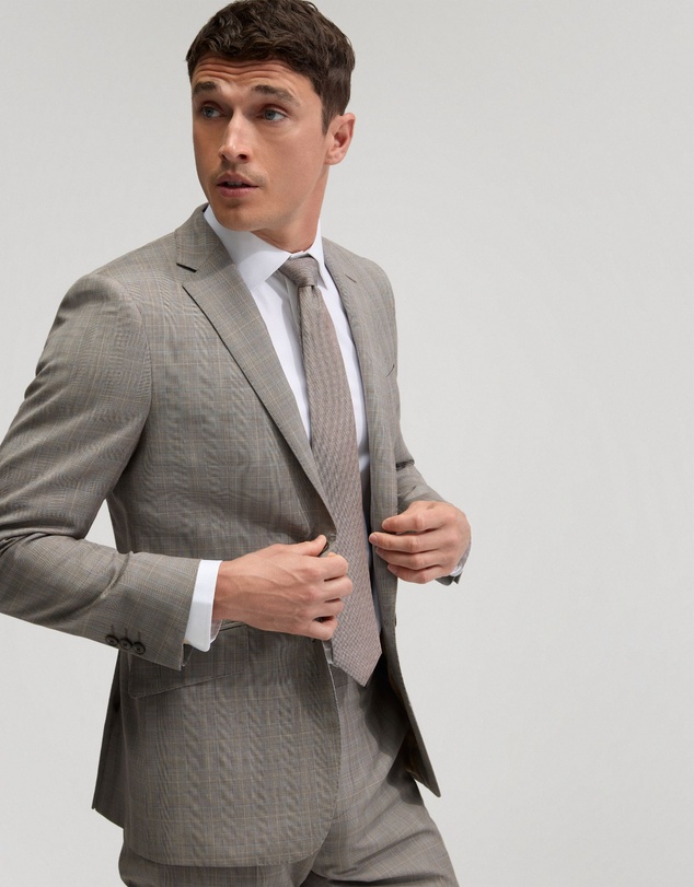 Oxford - New Hopkins Luxury Half Canvas Suit Jacket