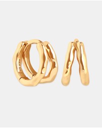 Astrid & Miyu - Molten Textured Illusion 18Ct