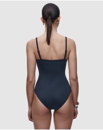 COS - Gathered Cutout Swimsuit