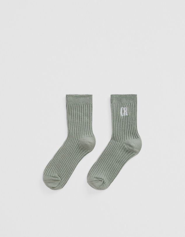 Country Road - Rib Quarter Crew Sock