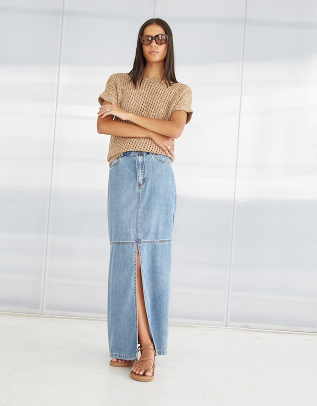 DRICOPER DENIM - Cora Knit Short Sleeves Top