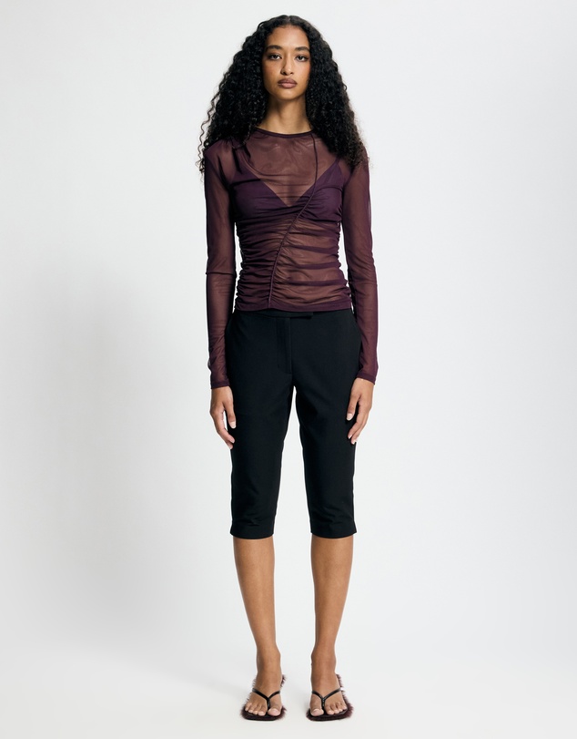 Lover - Cassandra Long Sleeve Mesh Top