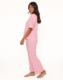 Petal & Pup - Angler Knit Set - Pink