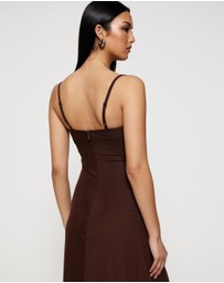 Lover - Clara Bustier Midi Dress