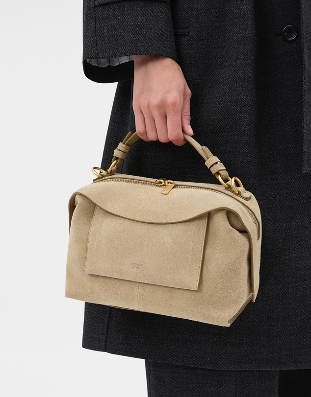 Oroton - Mica Small Bowler Suede