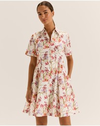 Review - Tropics Mini Shirt Dress