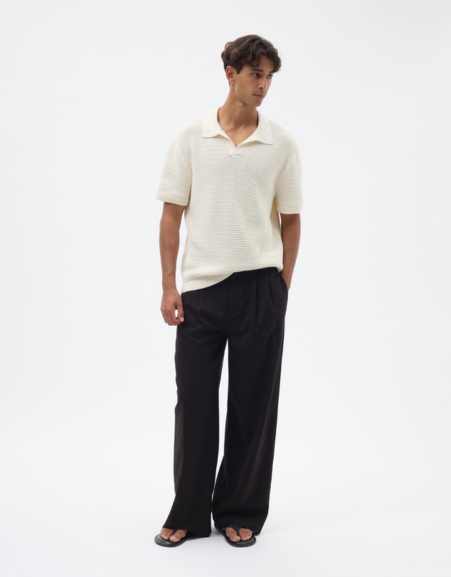 AERE - Resort Organic Cotton Knitted Polo