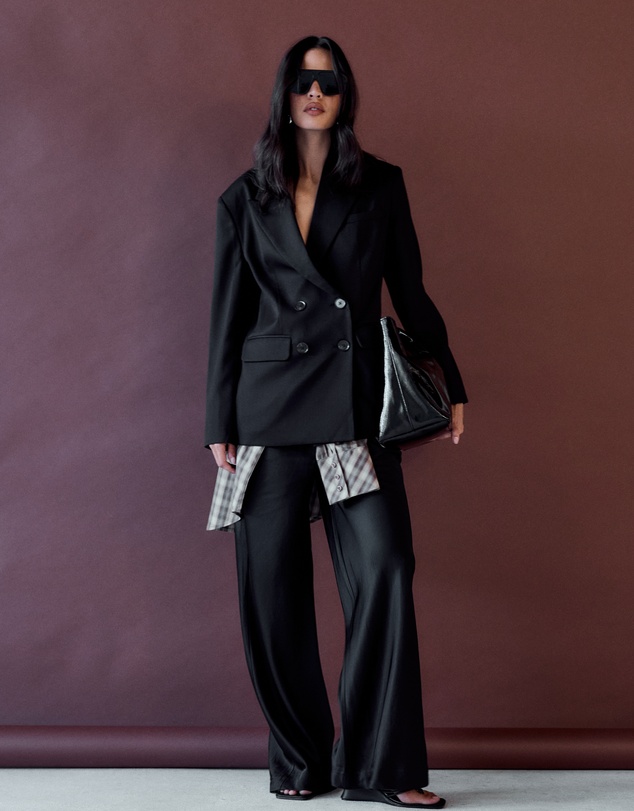 AERE - Double Breasted Blazer