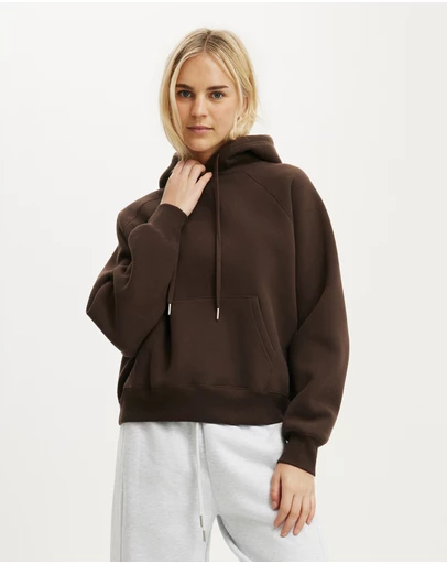 Cotton On Body Active - Plush Premium Raglan Hoodie