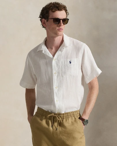 Polo Ralph Lauren - Classic Fit Linen Camp Shirt
