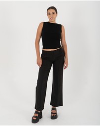 Lydan The Label - Boat Neck knit Top