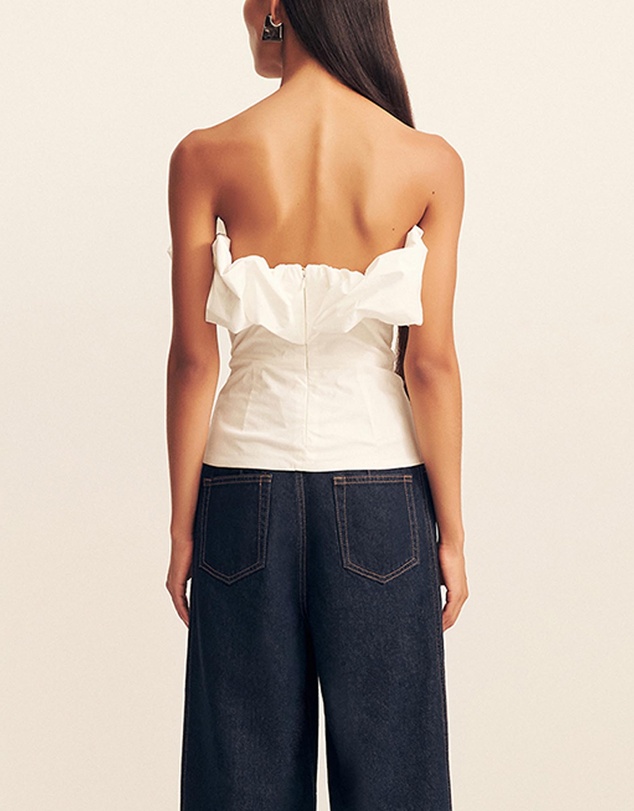 Shona Joy - Campbell Strapless Bubble Top