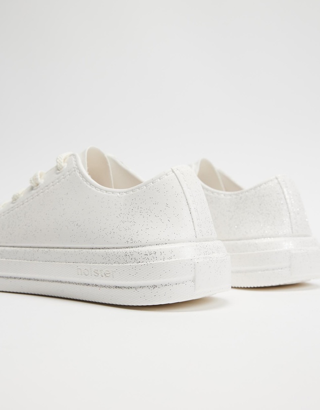 Holster - Connie EVA Sneakers - White Glitter - Unisex