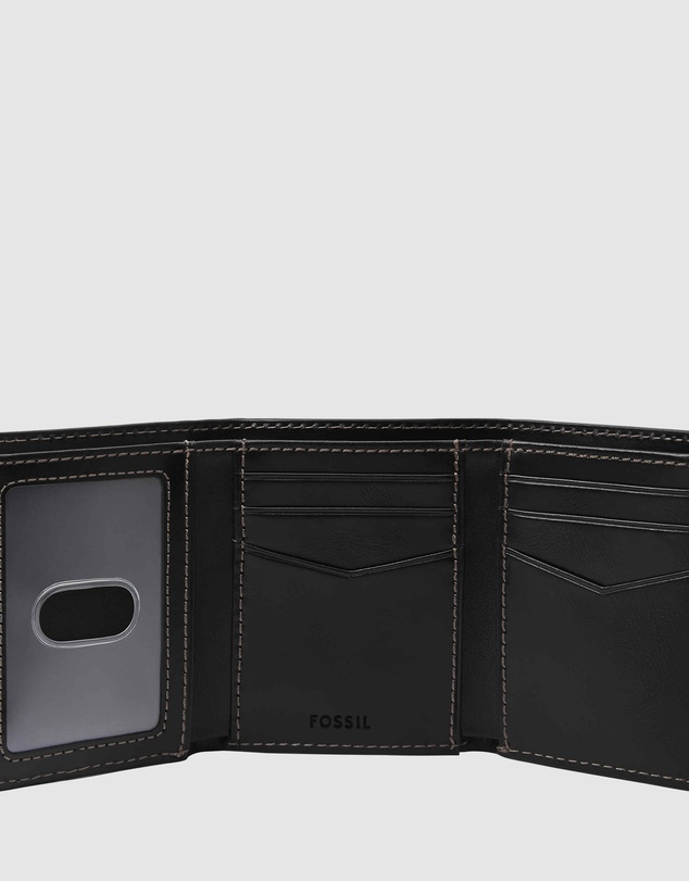 Fossil - Hayes Black Wallet