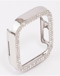 Lovisa - Silver & Diamante Watch Case 40/41mm