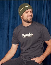 Banabae - Funcle Organic Cotton Tee - Washed Black