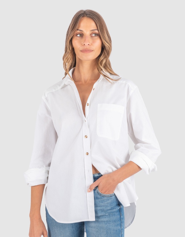 CAMIXA - Poppy Oversize Cotton Shirt