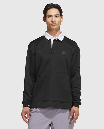 adidas Performance - LS Knit Sweat Polo Shirt
