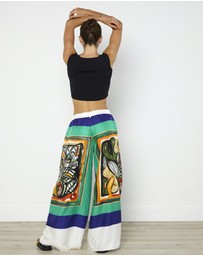 Cirkular - Pre-Loved - Christopher Esber Bandana Print Silk Pants