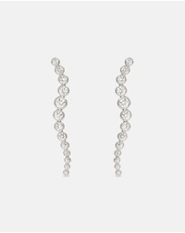 SAINT VALENTINE - Crescendo Drop Earrings - Silver