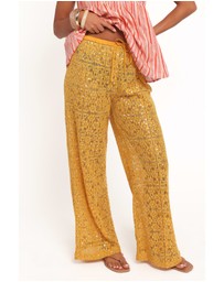 Petal & Pup - Jacinta Sequin Lace Pant - Mango