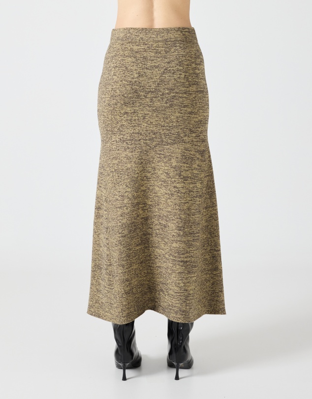 Third Form - Melange Knit Skirt